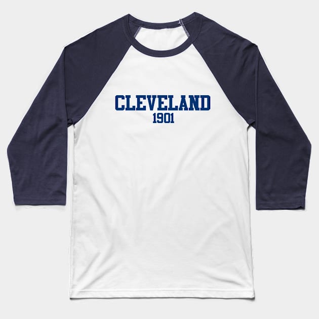 Cleveland 1901 Baseball T-Shirt by GloopTrekker